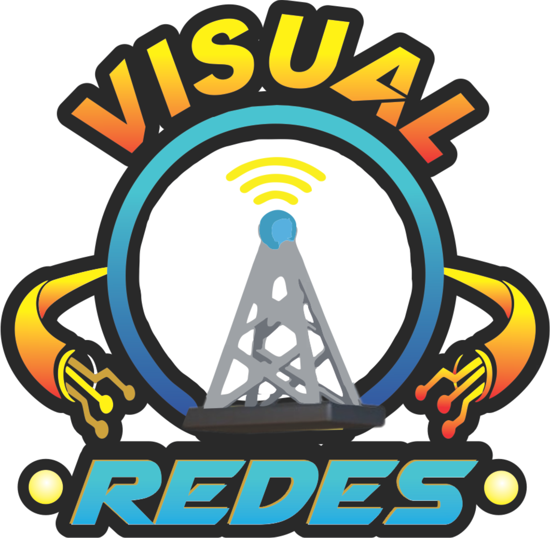 Logo de Visual Redes